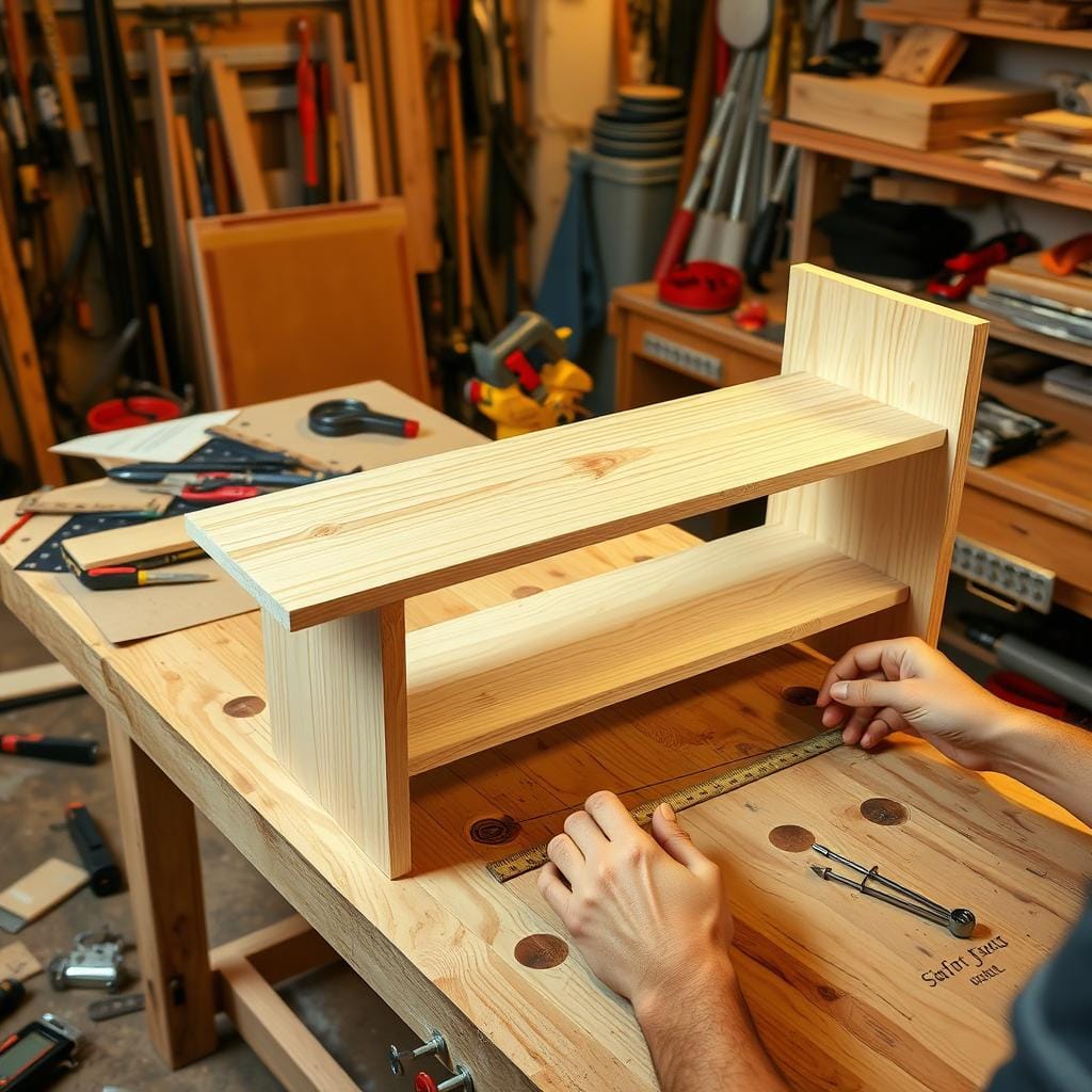 Assemblage d'étagères personnalisées DIY Assemblage d'étagères personnalisées DIY