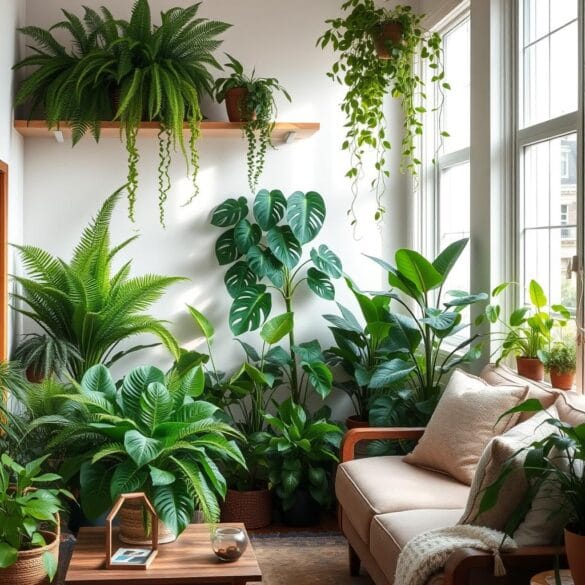 Décoration avec plantes