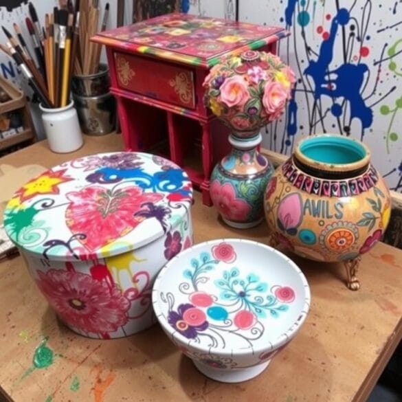 Personnaliser objets peinture