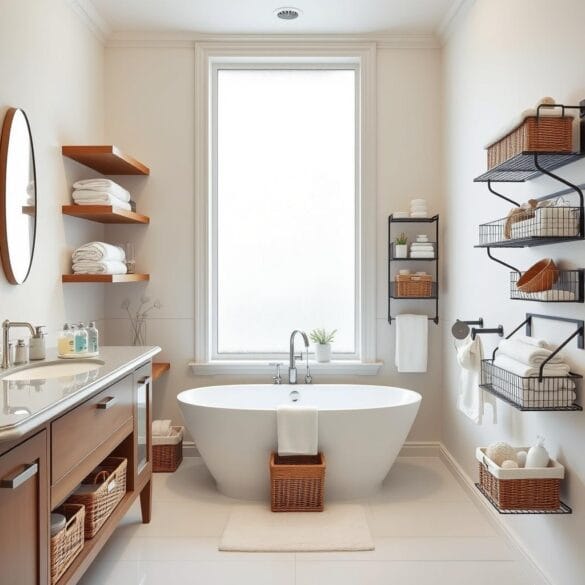 Rangement salle de bain