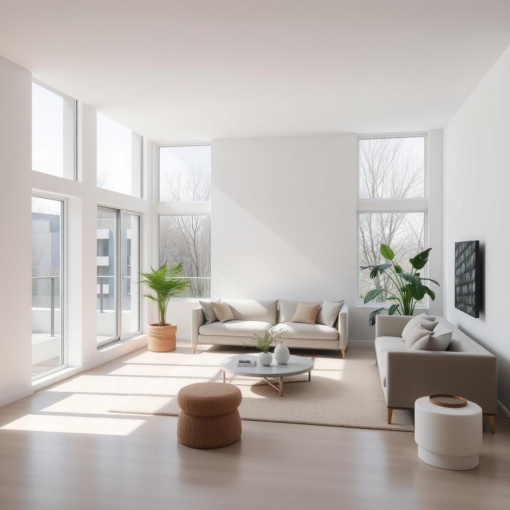 Espace de vie minimaliste