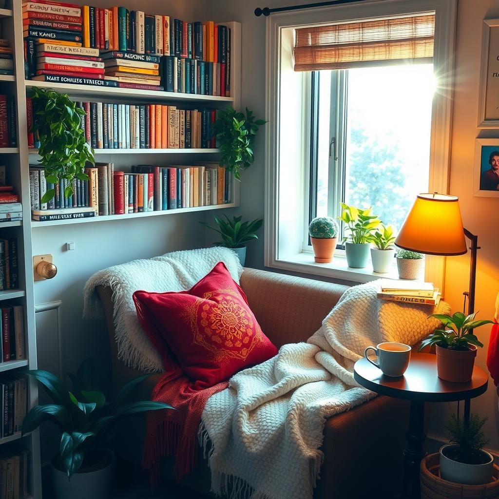 Coin lecture dans un petit espace