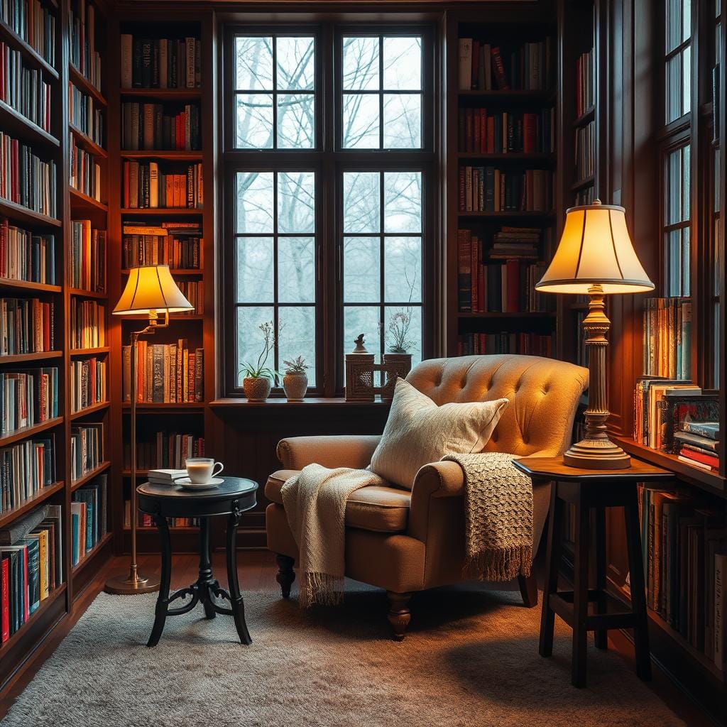 Coin lecture détente ambiance