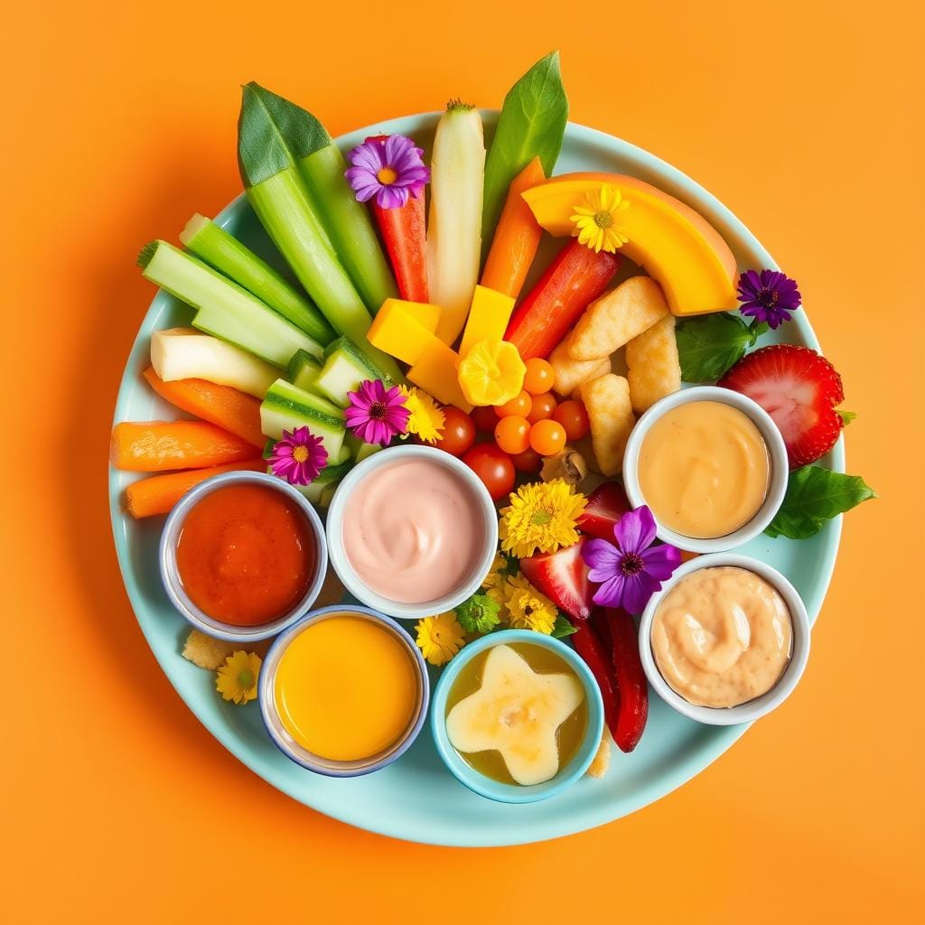 Entrées colorées pour enfants