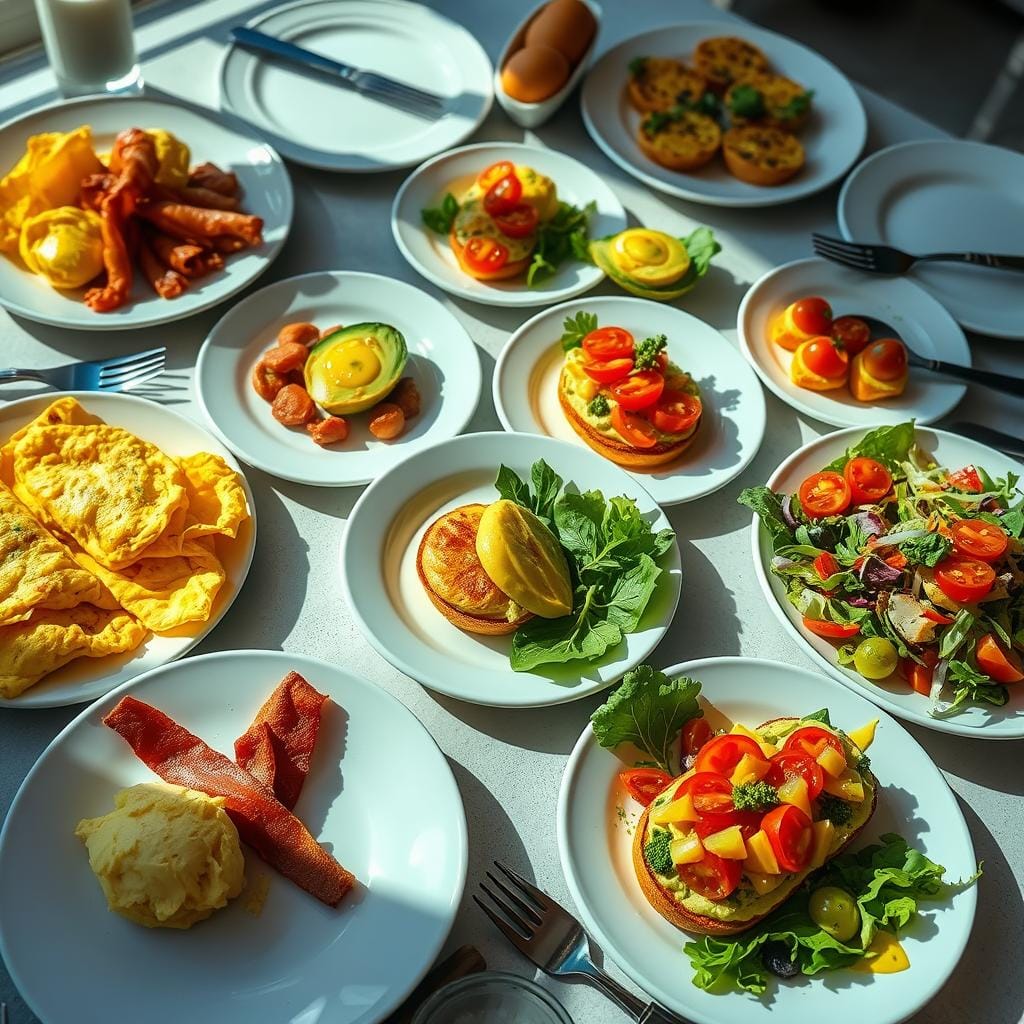 Plats salés de brunch