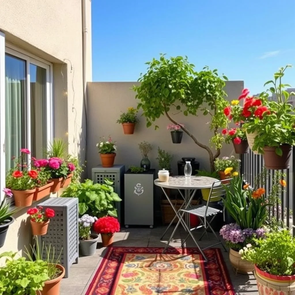 Rangement balcon