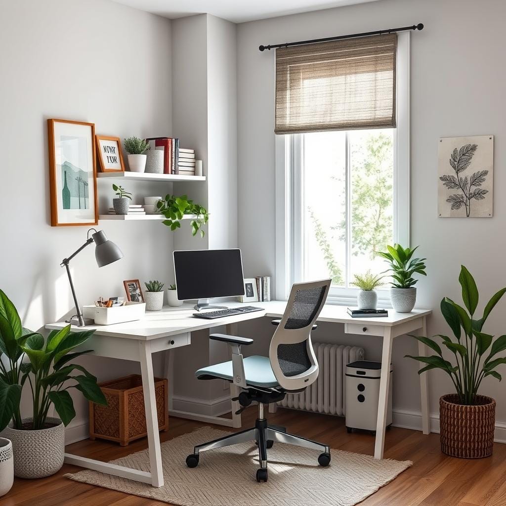 aménagement d'un bureau à domicile