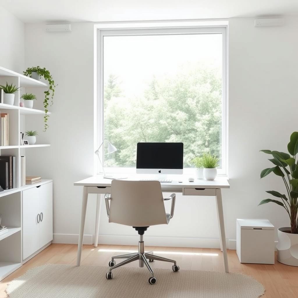 bureau minimaliste