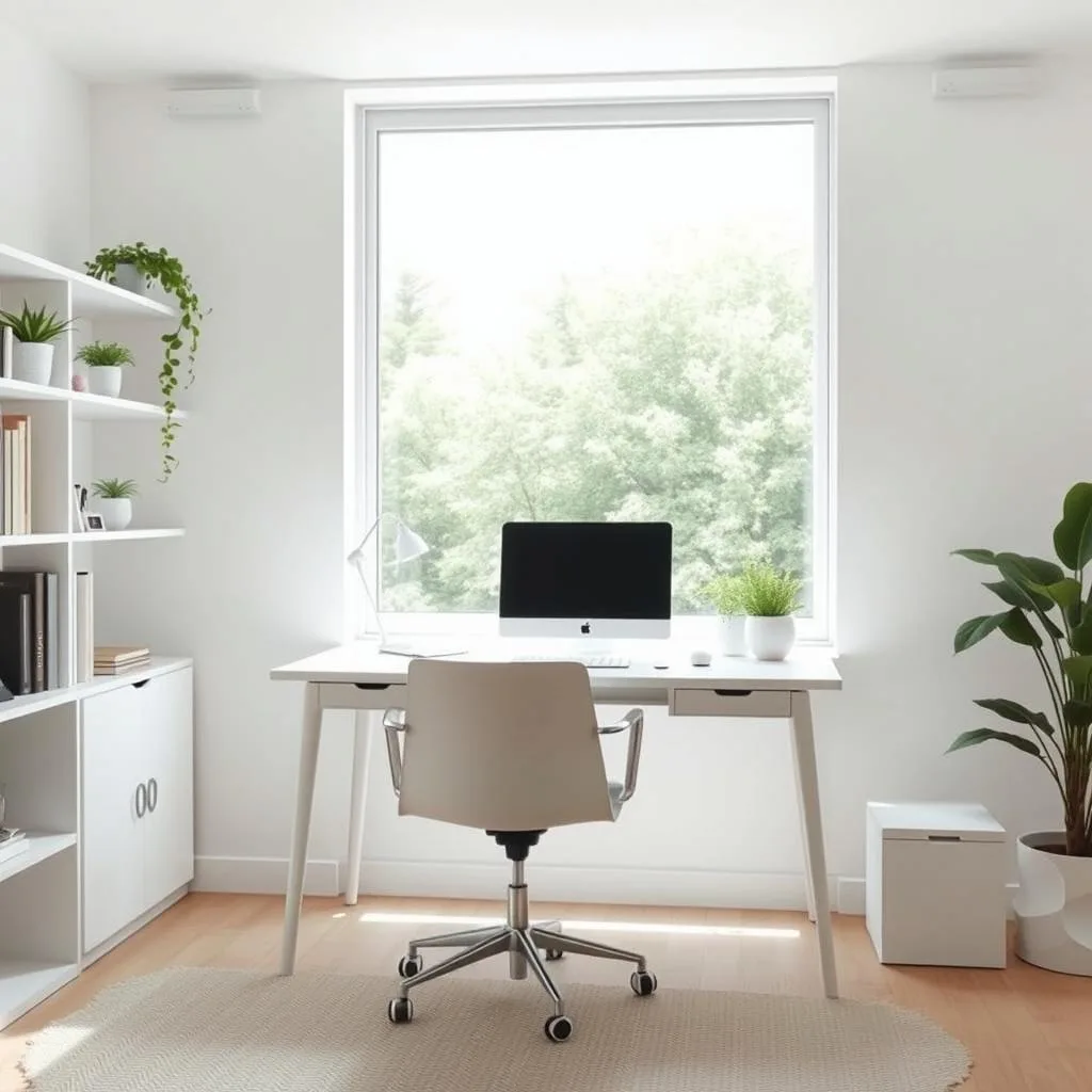 bureau minimaliste
