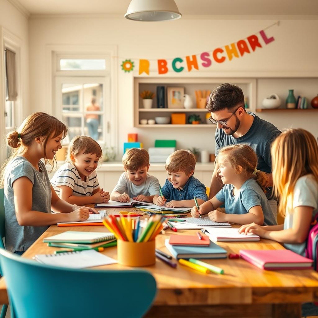 famille préparation rentrée