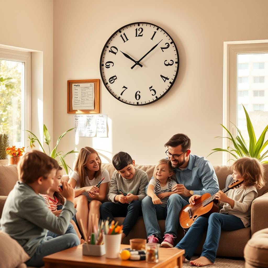Activités familiales et gestion du temps