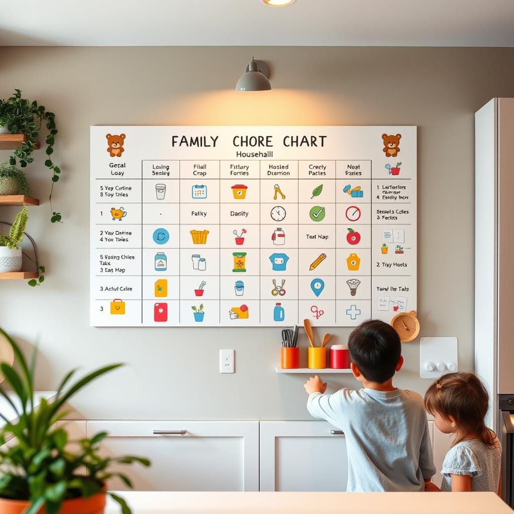Gestion des tâches familiales