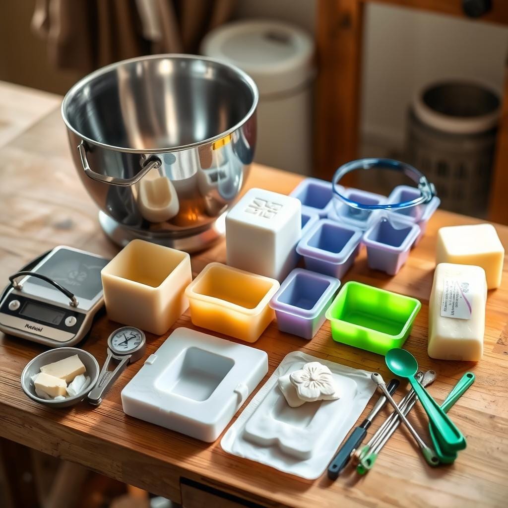 Outils de fabrication de savon