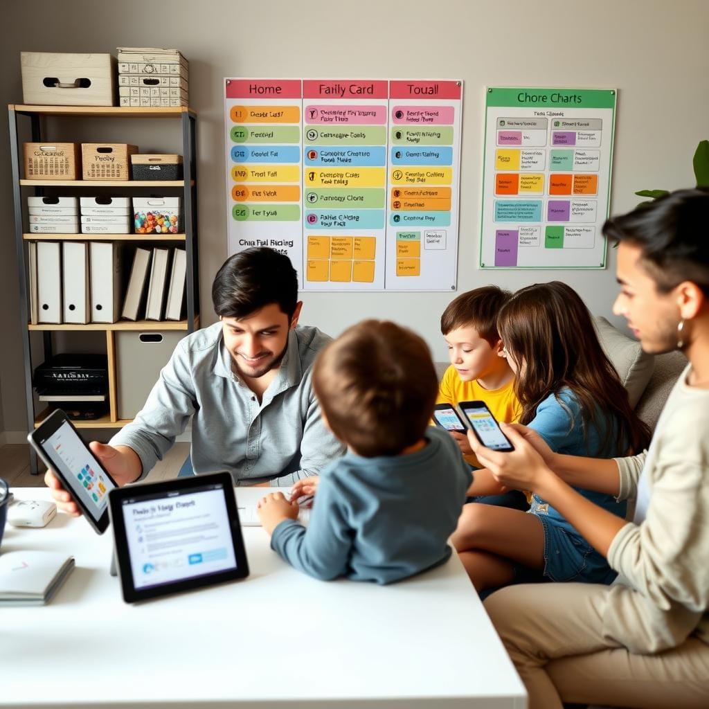 Outils de gestion des tâches pour famille