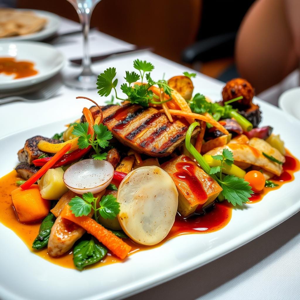 Plat unique gastronomique