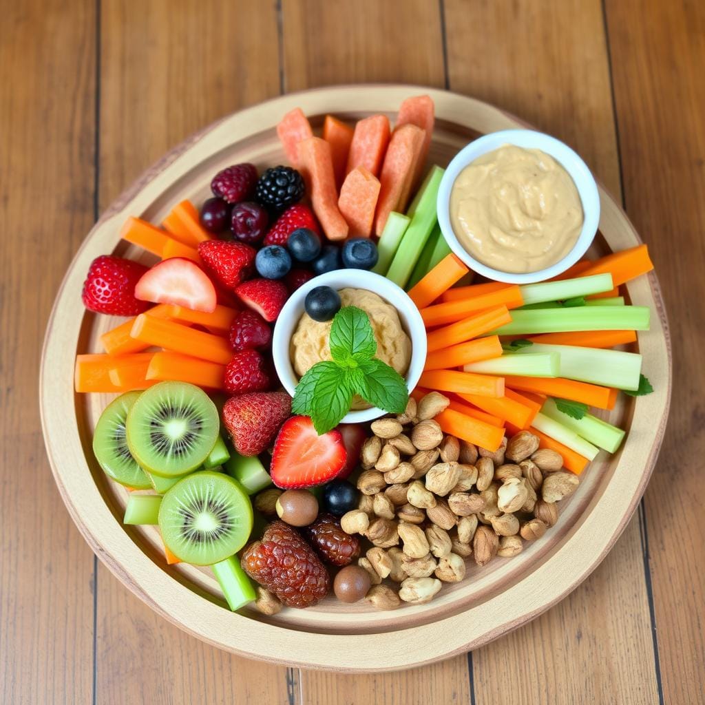 Snacks sains et équilibrés