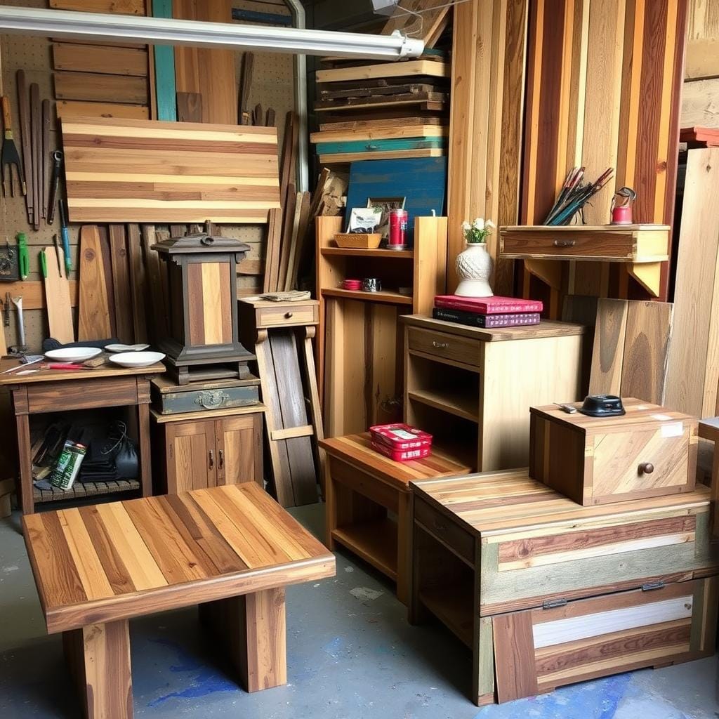 Techniques de recyclage de meubles en bois