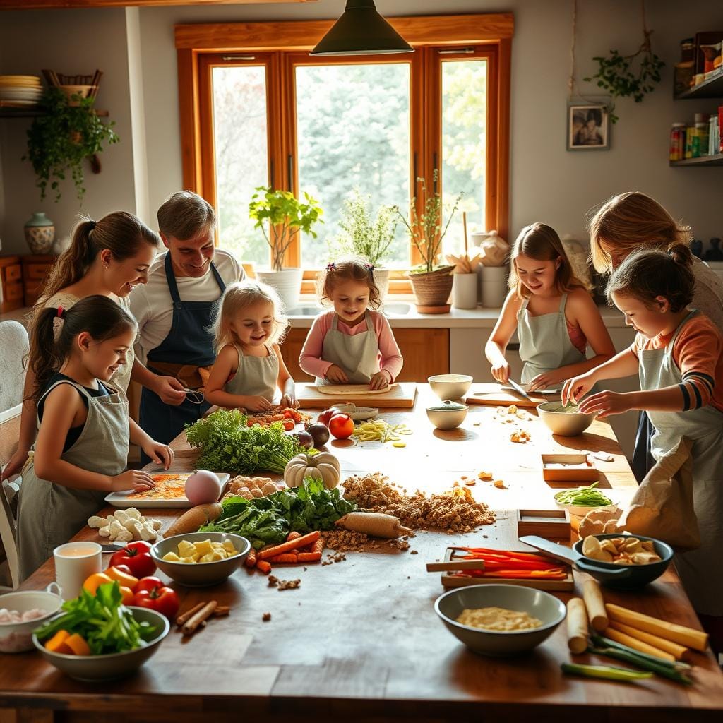 Cuisine en famille