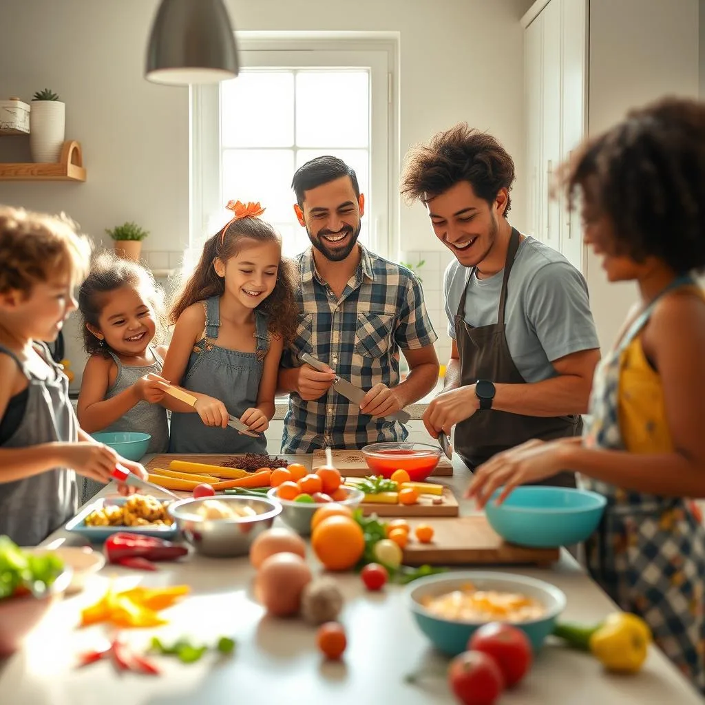 Cuisine en famille