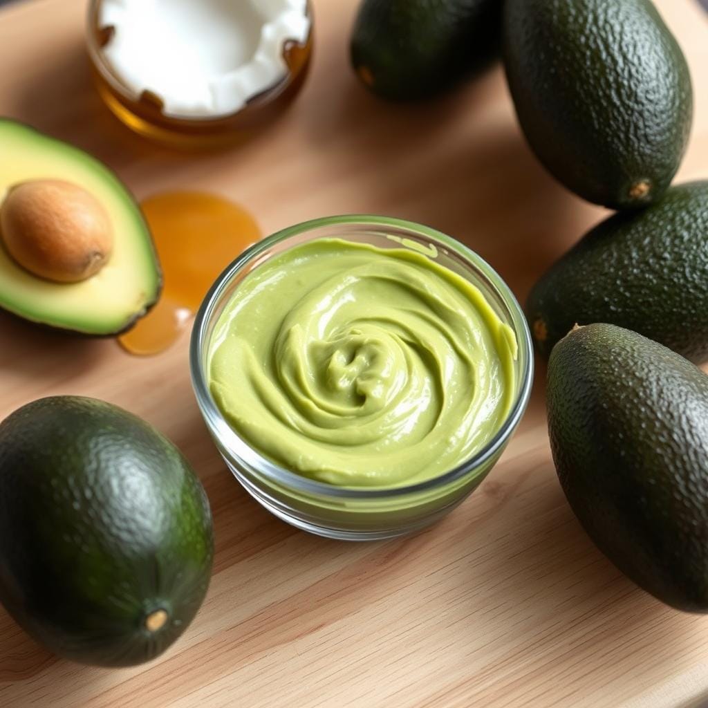 Masque hydratant à l'avocat