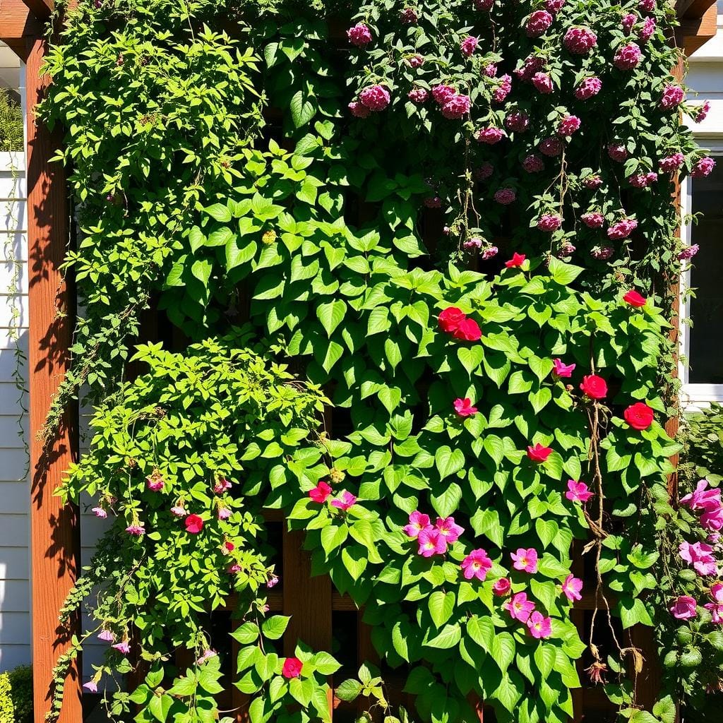 Plantes grimpantes pour jardin vertical