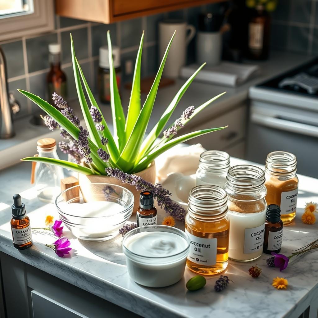 Produits de beauté DIY naturels